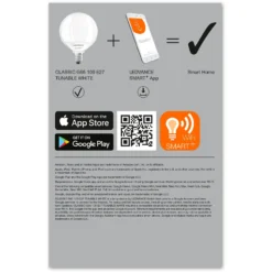 Ledvance Smart+ Leuchtmittel Wifi Globe Klar E27 / 14 W -Lampen & Leuchten affär 589622 8