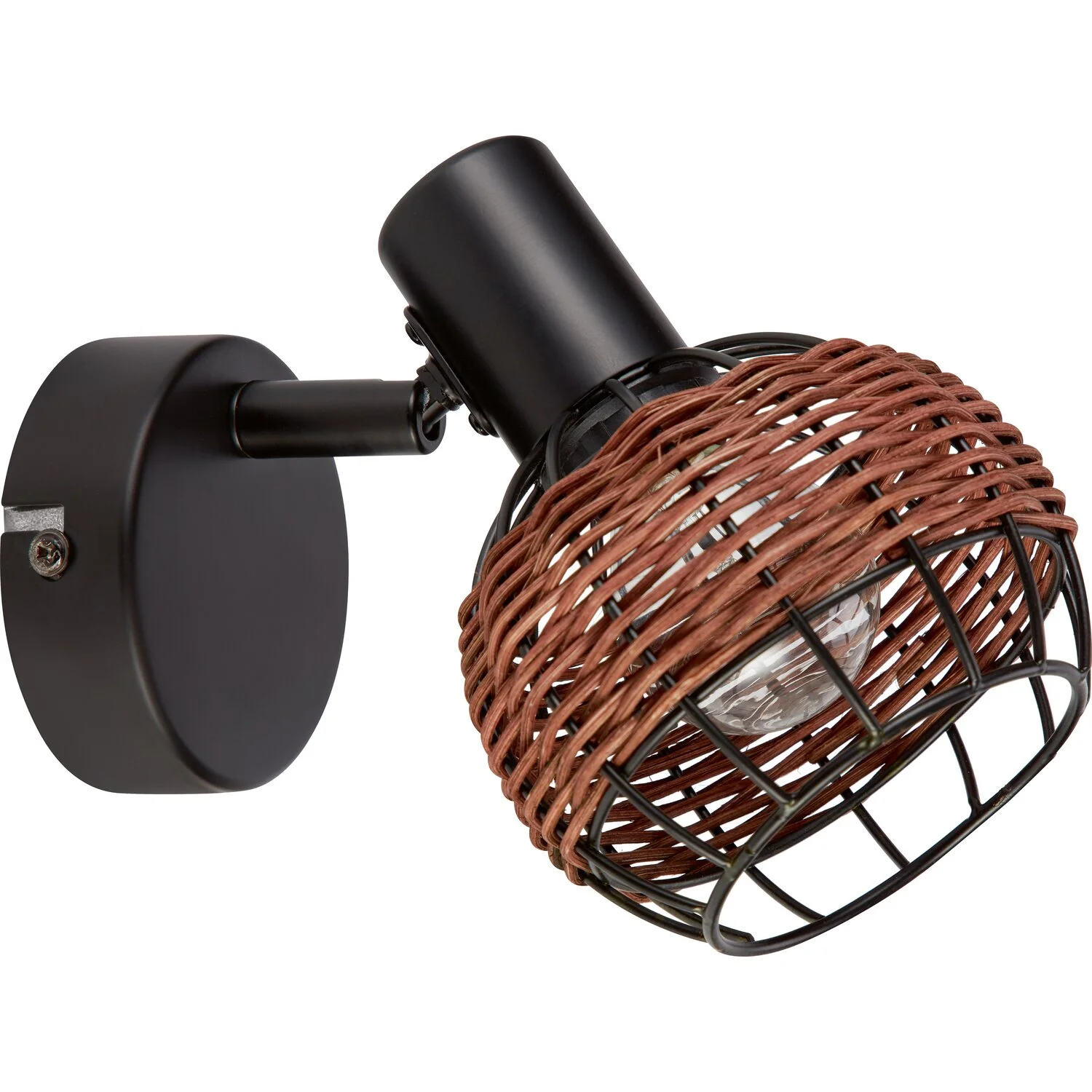 Sonstige Deckenleuchte Buia E14 Rattanoptik 1er Spot 2 Sonstige Deckenleuchte Buia E14 Rattanoptik 1er Spot – Bild 2