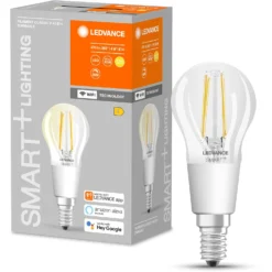 Ledvance Smart+ LED-Leuchtmittel Filament Mini Birne Klar Ø 4,5 Cm -Lampen & Leuchten affär 618599 2