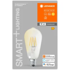 Ledvance LED-Leuchtmittel Edison Lampe Smart E27 / 6 W / 827 Lm -Lampen & Leuchten affär 618663 5