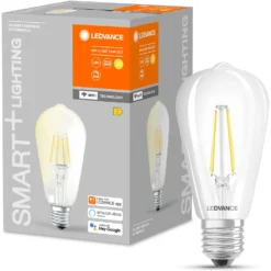 Ledvance LED-Leuchtmittel Edison Lampe Smart E27 / 6 W / 827 Lm -Lampen & Leuchten affär 618663 7