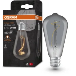 Osram LED-Leuchtmittel E27 Extrawarm 3,4 W / Höhe 14 Cm / Ø 6,4 Cm -Lampen & Leuchten affär 618681 6