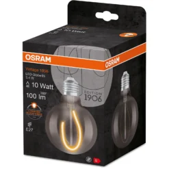 Osram LED-Leuchtmittel E27 Globeform 3,4 W / Höhe 13,8 Cm / Ø 9,5 Cm -Lampen & Leuchten affär 618682 5