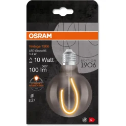 Osram LED-Leuchtmittel E27 Globeform 3,4 W / Höhe 13,8 Cm / Ø 9,5 Cm -Lampen & Leuchten affär 618682 6