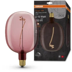 Osram LED-Leuchtmittel E27 Extrawarm 4,5 W / 220 Lm / Höhe 27 Cm / Ø 17 Cm -Lampen & Leuchten affär 618762 6