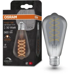 Osram LED-Leuchtmittel E27 Extrawarm 7,8 W / Höhe 14 Cm / Ø 6,4 Cm -Lampen & Leuchten affär 618769 6