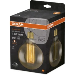 Osram LED-Leuchtmittel E27 Globeform 8,8 W / Höhe 17,3 Cm / Ø 12,4 Cm -Lampen & Leuchten affär 618770 4