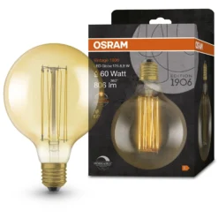 Osram LED-Leuchtmittel E27 Globeform 8,8 W / Höhe 17,3 Cm / Ø 12,4 Cm -Lampen & Leuchten affär 618770 6