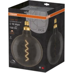 Osram LED-Leuchtmittel E27 Globeform Extrawarm 4,8 W / Höhe 29,5 Cm / Ø 20 Cm -Lampen & Leuchten affär 618798 4