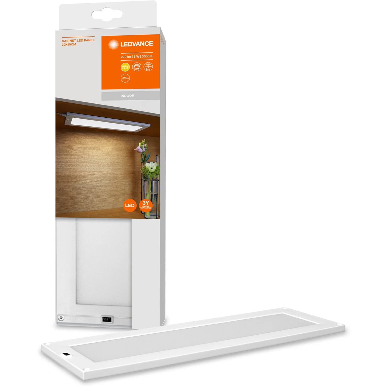 Ledvance LED-Leuchte Cabinet LED-Panel 30 X 10 Cm 5 Ledvance LED-Leuchte Cabinet LED-Panel 30 X 10 Cm – Bild 5