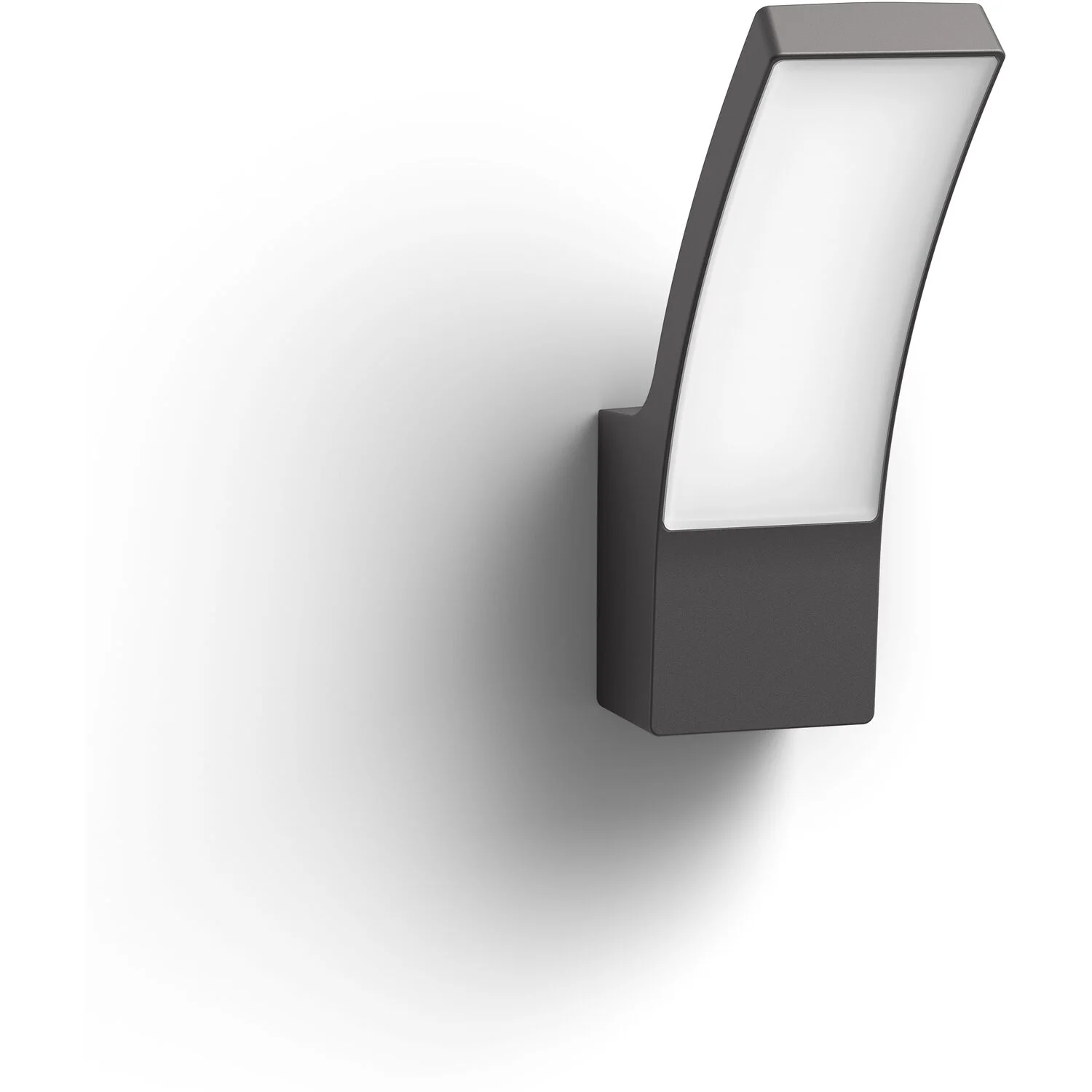 Philips Wandleuchte Splay Anthrazit 12 W / 1'100 Lm 1 Philips Wandleuchte Splay Anthrazit 12 W / 1'100 Lm