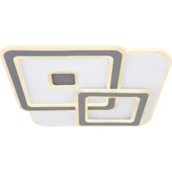 Globo LED-Deckenleuchte Kique 1-flammig Weiss (HxBxT) 6 X 50 X 50 Cm -Lampen & Leuchten affär 624846 4