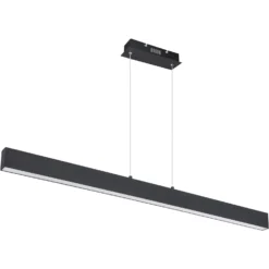 Globo LED-Pendelleuchte Verena 1-flammig Schwarz (HxBxT) 121 X 120 X 8 Cm -Lampen & Leuchten affär 624849 2