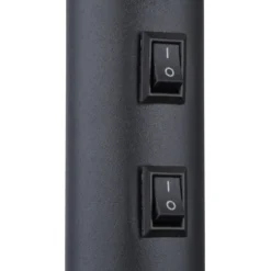 Globo Stehlampe Sunna 2-flammig Schwarz Ø 35 Cm / Höhe 162 Cm -Lampen & Leuchten affär 624894 10