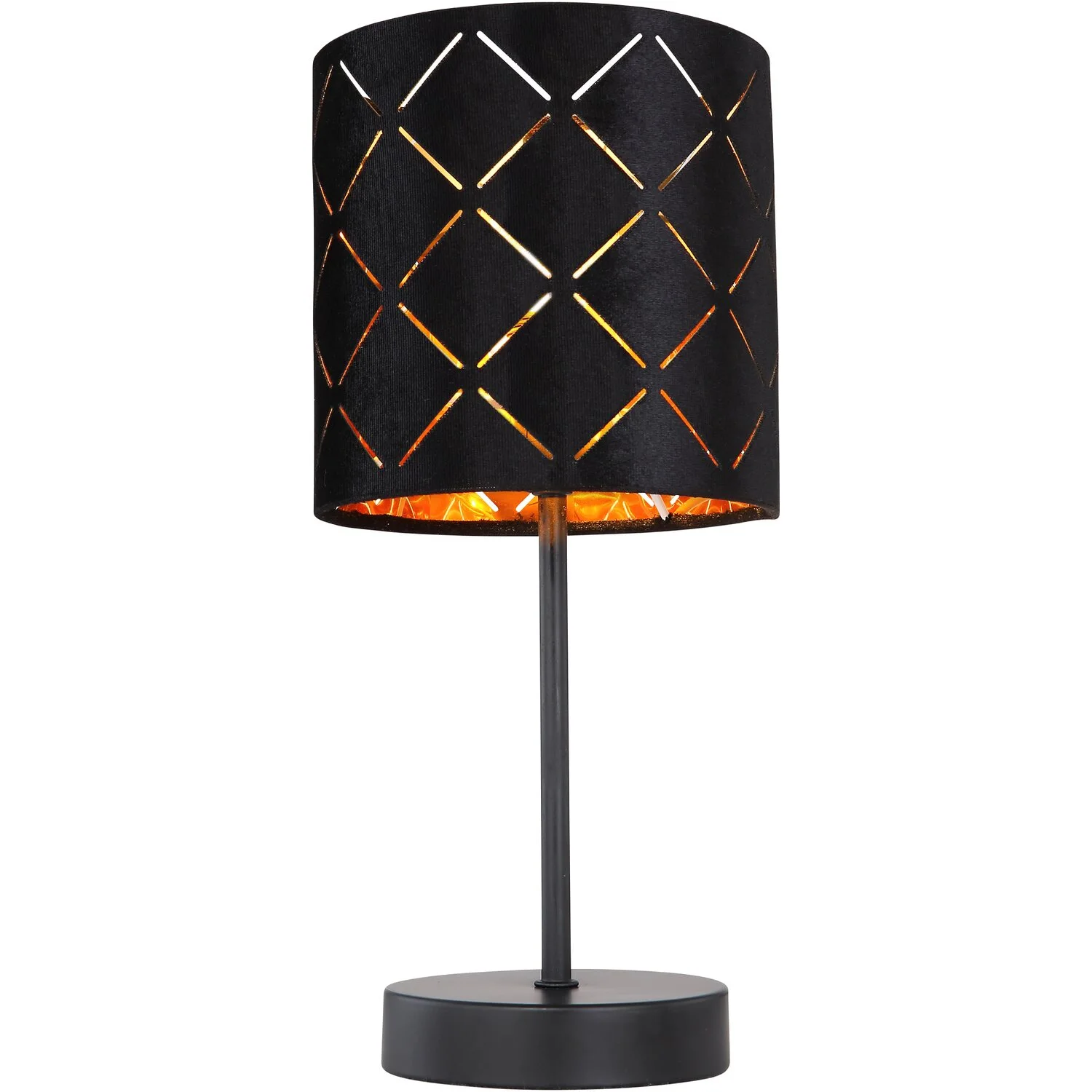 Globo Tischleuchte Sunna 1-flammig Schwarz Ø 15 Cm / Höhe 35 Cm 5 Globo Tischleuchte Sunna 1-flammig Schwarz Ø 15 Cm / Höhe 35 Cm – Bild 5