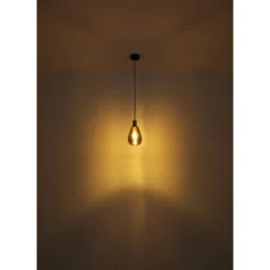 Globo Pendelleuchte Fanni Schwarz / Rauchfarben (HxBxT) 120 X 15 X 90 Cm -Lampen & Leuchten affär 625652 4