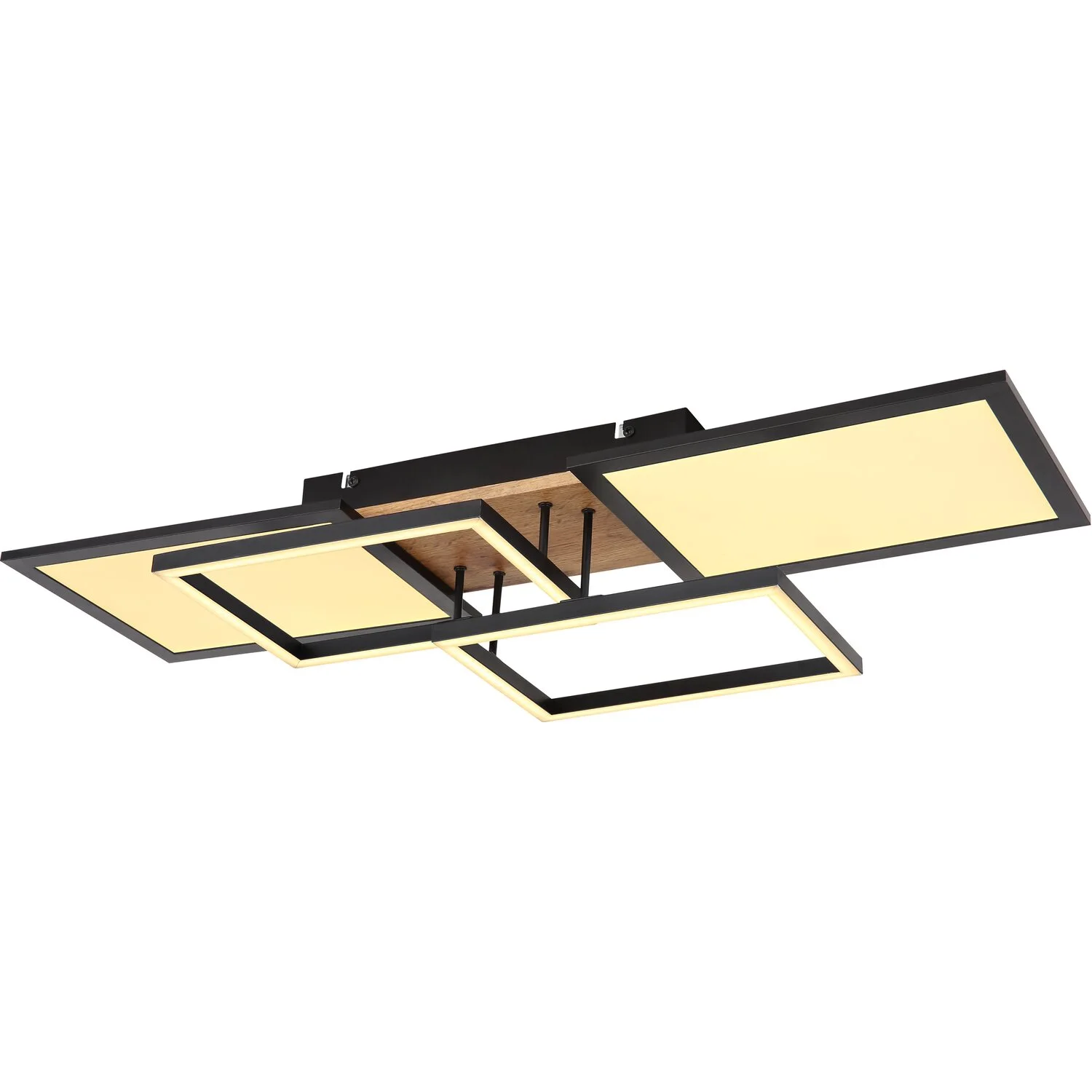 Globo Deckenleuchte Denis Metall Schwarz 28 X 70 Cm 36 W / 2'200 Lm 8 Globo Deckenleuchte Denis Metall Schwarz 28 X 70 Cm 36 W / 2'200 Lm – Bild 8