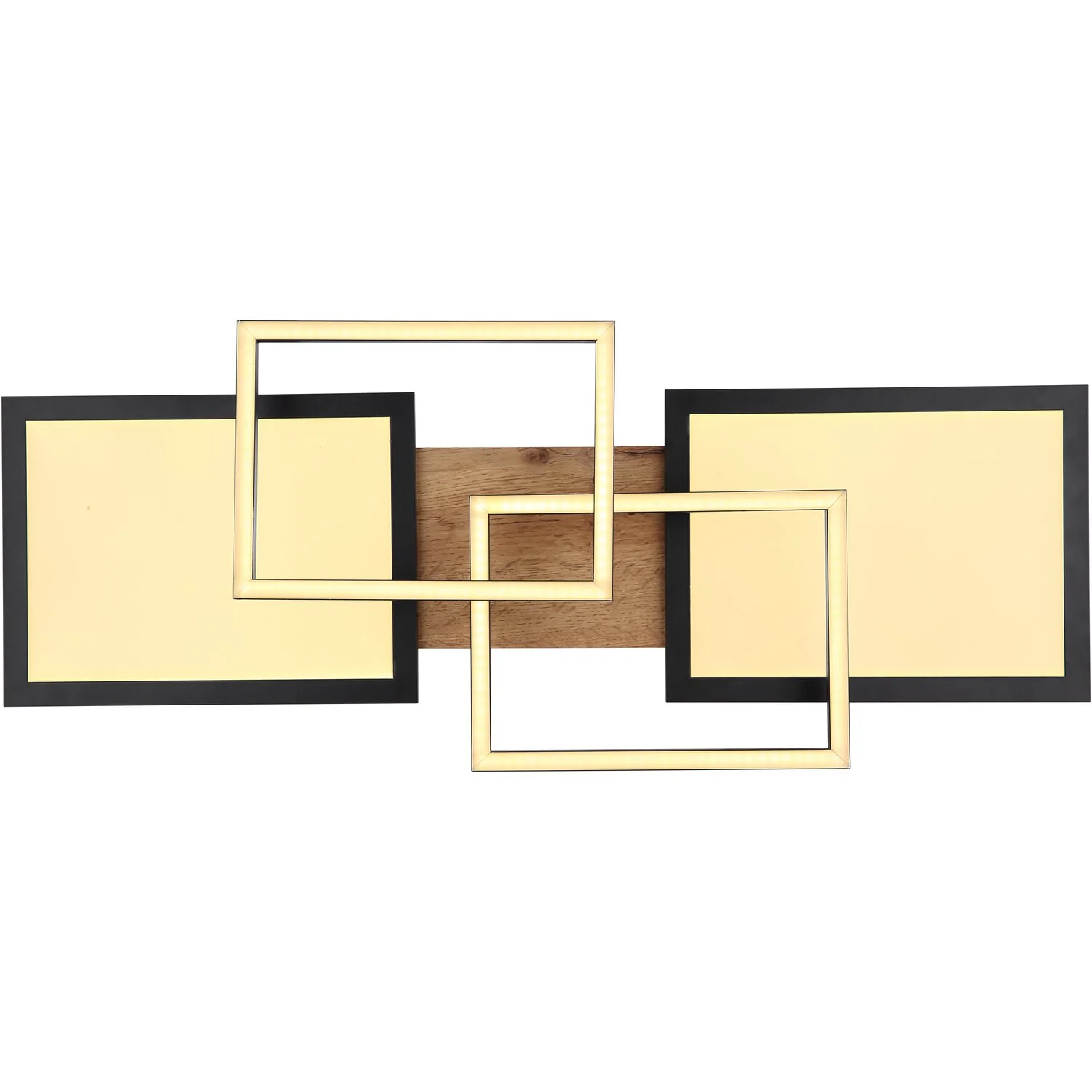 Globo Deckenleuchte Denis Metall Schwarz 28 X 70 Cm 36 W / 2'200 Lm 11 Globo Deckenleuchte Denis Metall Schwarz 28 X 70 Cm 36 W / 2'200 Lm – Bild 11