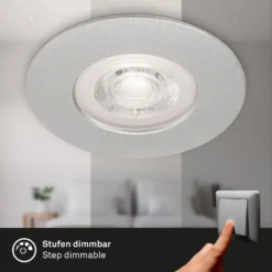 Brilo Einbauleuchte Modul Kulana Dimmbar Matt Chrom 4,9 W / 480 Lm / 4 Stk. 22 Brilo Einbauleuchte Modul Kulana Dimmbar Matt Chrom 4,9 W / 480 Lm / 4 Stk. -Lampen & Leuchten affär 629673 6