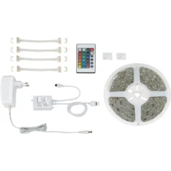 Briloner LED-Strip RGB Selbstklebend Weiss 5 M / 22 W / 1'200 Lm -Lampen & Leuchten affär 631534 15