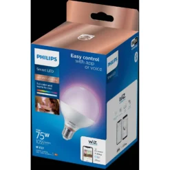Philips Smart-LED Globe Tunable White And Color Dimmbar E27 / 75 W / 1'055 Lm 11 Philips Smart-LED Globe Tunable White And Color Dimmbar E27 / 75 W / 1'055 Lm -Lampen & Leuchten affär 636146 3
