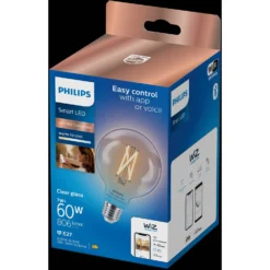 Philips Smart-LED Globe G95 Filament Klar Dimmbar E27 / 60 W / 806 Lm -Lampen & Leuchten affär 636173 3