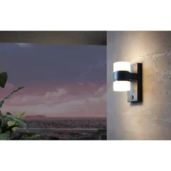 Eglo LED-Aussen-Wandleuchte Atollari Anthrazit -Lampen & Leuchten affär 642089 7