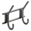 Hettich Garderobenleiste Anthrazit 2 Haken
