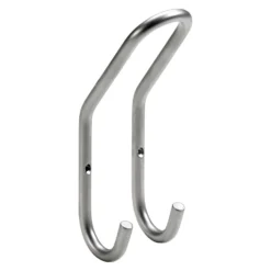 Hettich Garderobenleiste Metall Silber 1 Haken