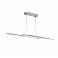 Eglo LED-Pendelleuchte Fraioli-Z Zigbee RGB CCT Nickel-Matt 2 X 16 W