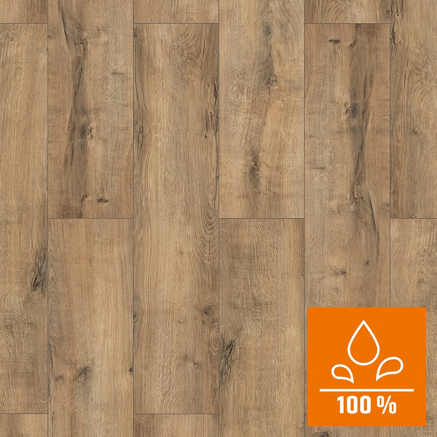 Classen Laminatboden XL Wasserresistent Eiche Naturgrau 2 Classen Laminatboden XL Wasserresistent Eiche Naturgrau – Bild 2