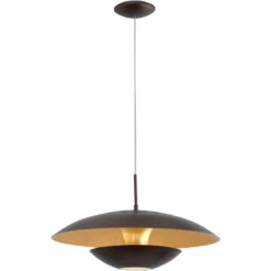Eglo Hängeleuchte Nuvano Braun-Goldfarben 7 Eglo Hängeleuchte Nuvano Braun-Goldfarben -Lampen & Leuchten affär 715977 1