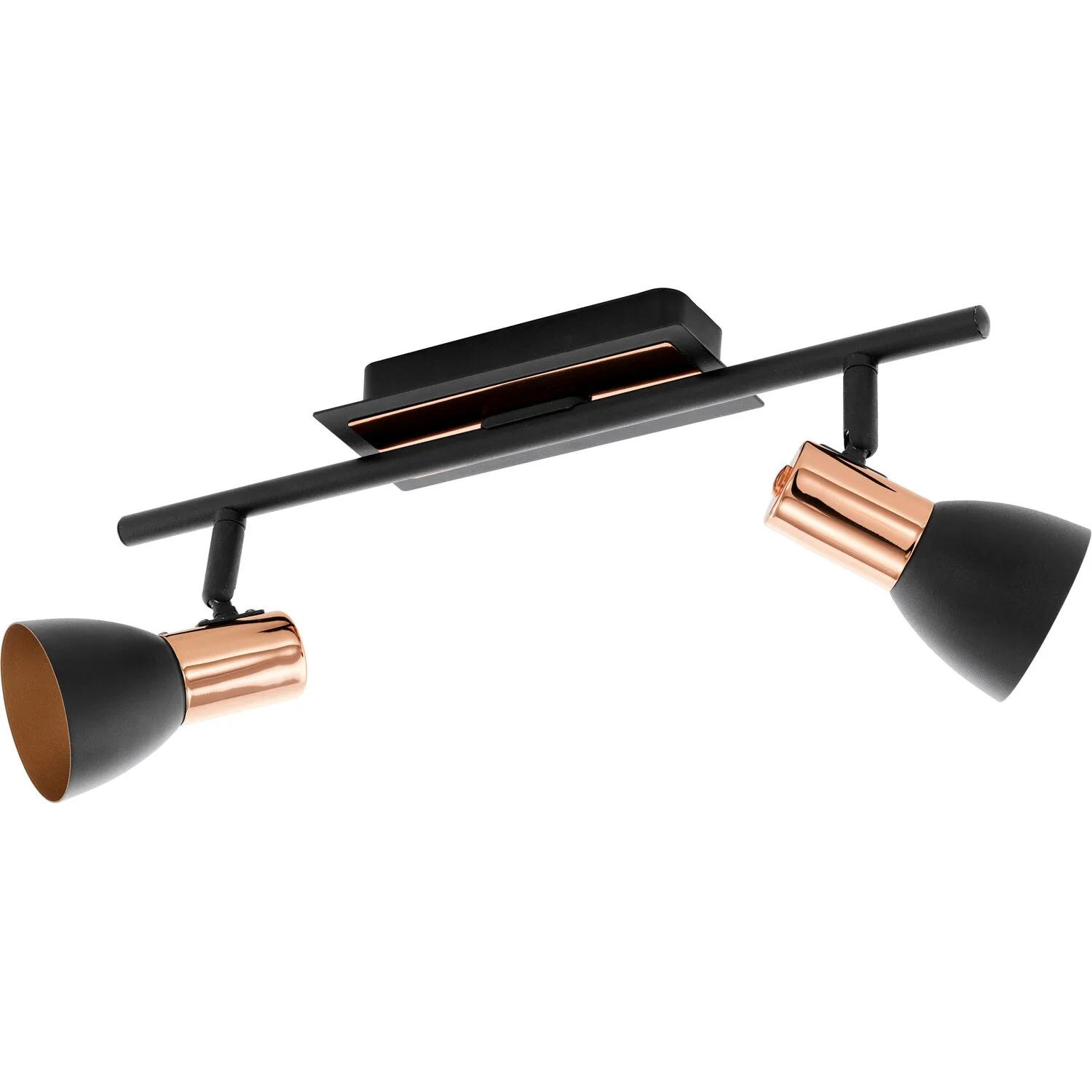 Eglo LED-Spot Barnham 2-flammig Schwarz-Kupfer 240 Lm 2 Eglo LED-Spot Barnham 2-flammig Schwarz-Kupfer 240 Lm – Bild 2