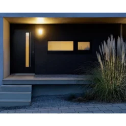 Steinel LED-Aussenleuchte L 240 Edelstahl Mit Bewegungsmelder 7,5 W -Lampen & Leuchten affär 725685 1