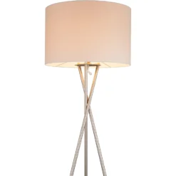 Globo Stehleuchte Gustav Nickel Matt Weiss -Lampen & Leuchten affär 732376 2