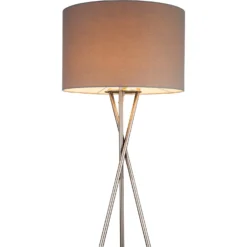 Globo Stehleuchte Gustav Nickel Matt Grau -Lampen & Leuchten affär 732378 2