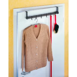 Wenko Tür-Garderobe Kunststoff Weiss 57 X 11 X 4 Cm -Lampen & Leuchten affär 733002 3