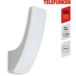 Telefunken Aussenleuchte Gent LED Länglich Silber 15 W / 1'800 Lm -Lampen & Leuchten affär 735329 2