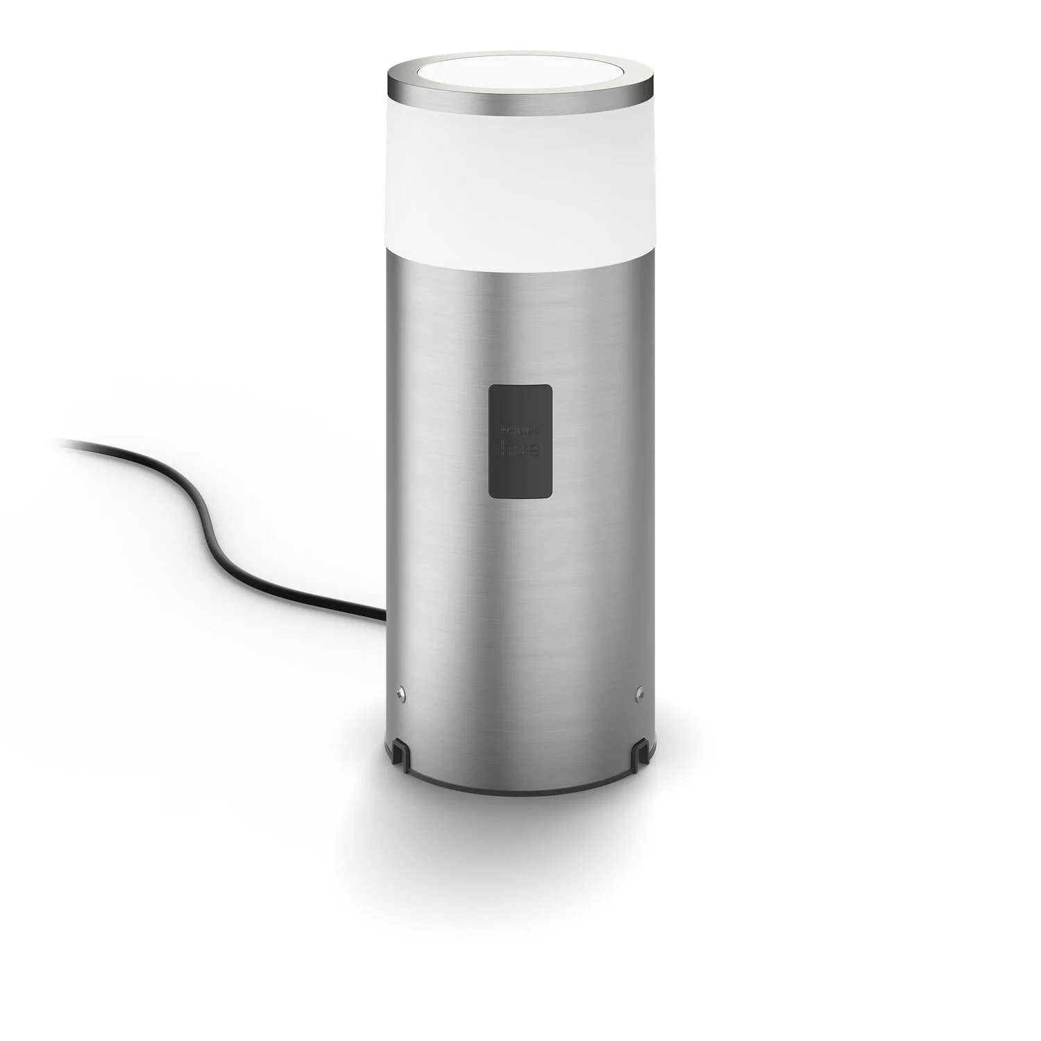 Philips Hue LED-Sockelleuchte Erweiterung White & Color Ambiance Calla Silber 2 Philips Hue LED-Sockelleuchte Erweiterung White & Color Ambiance Calla Silber – Bild 2