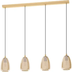 Eglo Hängeleuchte Alobrase 1 X E27 Messing