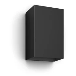 Philips Hue LED-Aussenwandleuchte Resonate Schwarz 8 W