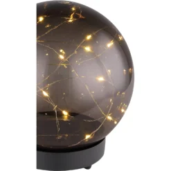 Globo Solarleuchte Kugel Rauchoptik Ø 15 Cm -Lampen & Leuchten affär 765938 4