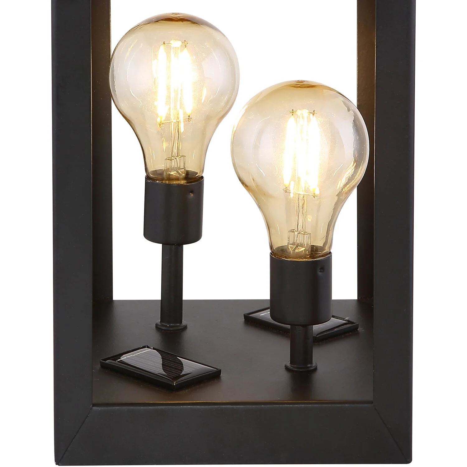 Globo LED-Solaraussenleuchte Doris Metall Schwarz 0,06 W / 3'000 K 2 Globo LED-Solaraussenleuchte Doris Metall Schwarz 0,06 W / 3'000 K – Bild 2