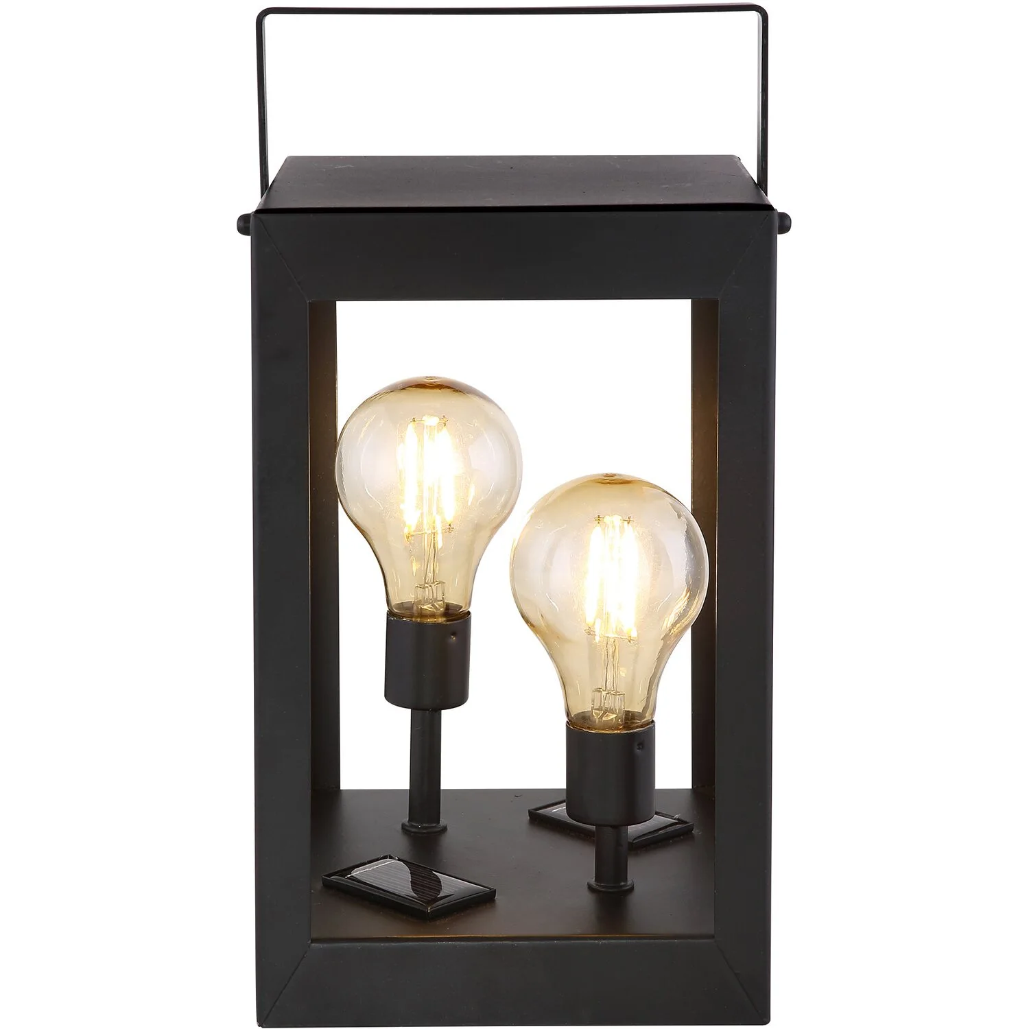 Globo LED-Solaraussenleuchte Doris Metall Schwarz 0,06 W / 3'000 K 4 Globo LED-Solaraussenleuchte Doris Metall Schwarz 0,06 W / 3'000 K – Bild 4