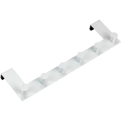 Wenko Türgarderobenleiste Celano Mit 6 Haken Stahl Weiss Breite 39 Cm -Lampen & Leuchten affär 777397 5