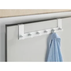 Wenko Türgarderobenleiste Celano Mit 6 Haken Stahl Weiss Breite 39 Cm -Lampen & Leuchten affär 777397 6