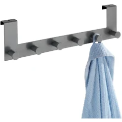 Wenko Türgarderobenleiste Celano Mit 6 Haken Stahl Grau Breite 39 Cm -Lampen & Leuchten affär 777398 3