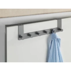 Wenko Türgarderobenleiste Celano Mit 6 Haken Stahl Grau Breite 39 Cm -Lampen & Leuchten affär 777398 6