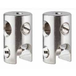 Paulmann Seilsystem-Zubehör Seilklotz Chrom 12 V / 2 Stk.