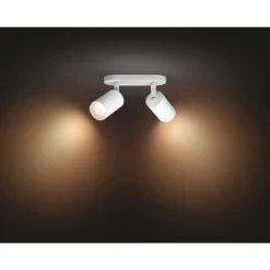 Philips Hue White Spot Fugato GU10 / 2 Flg. Weiss Bluetooth 2 X 350 Lm -Lampen & Leuchten affär 794992 1